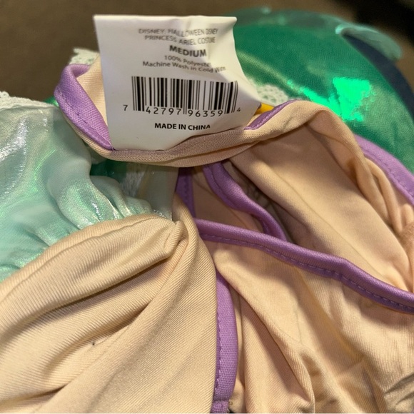 Disney princess little mermaid dog pet Halloween costume size Medium - Picture 3 of 4